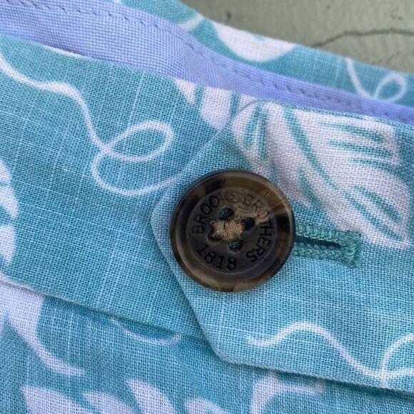 Brooks Brothers Reyn Sz 38 Cotton Bermuda Shorts - Picture 4 of 12